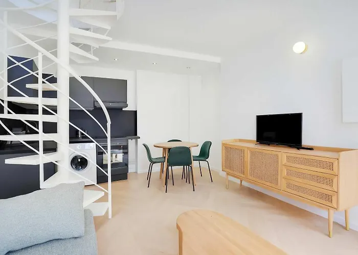 Daire Duplex Modern Montorgueil 4 Guests Paris