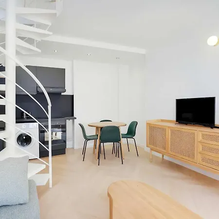 Daire Duplex Modern Montorgueil 4 Guests Paris